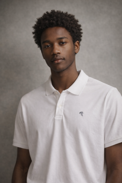 Athlete Polo - White