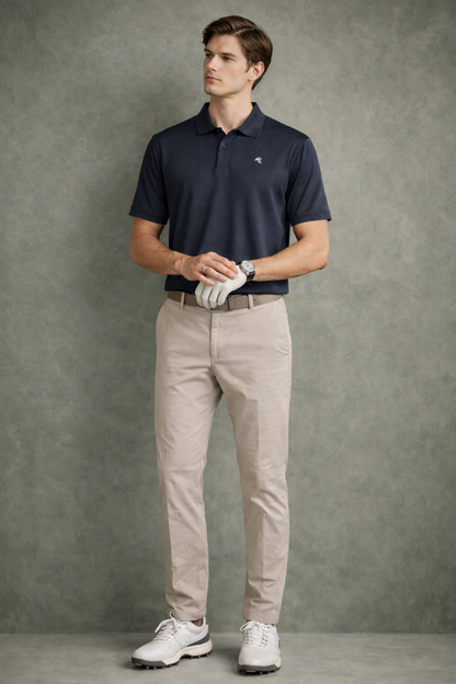 Athlete Polo - Navy Blue