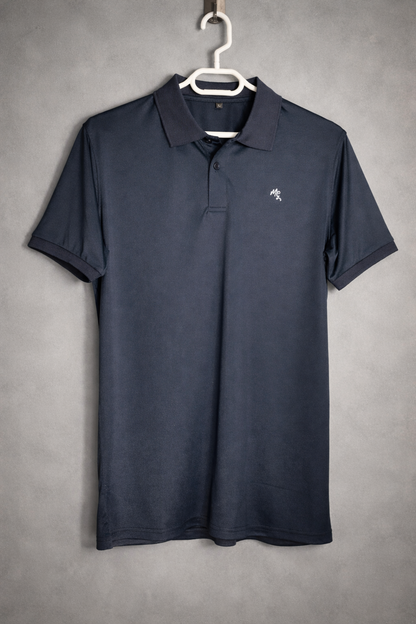 Athlete Polo - Navy Blue